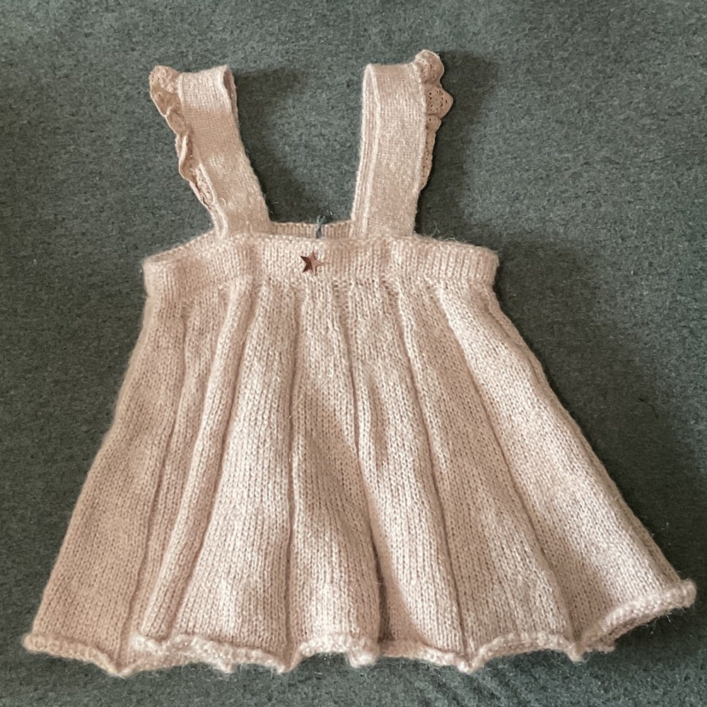 Tocoto Vintage knit jumper dress 6m NWT